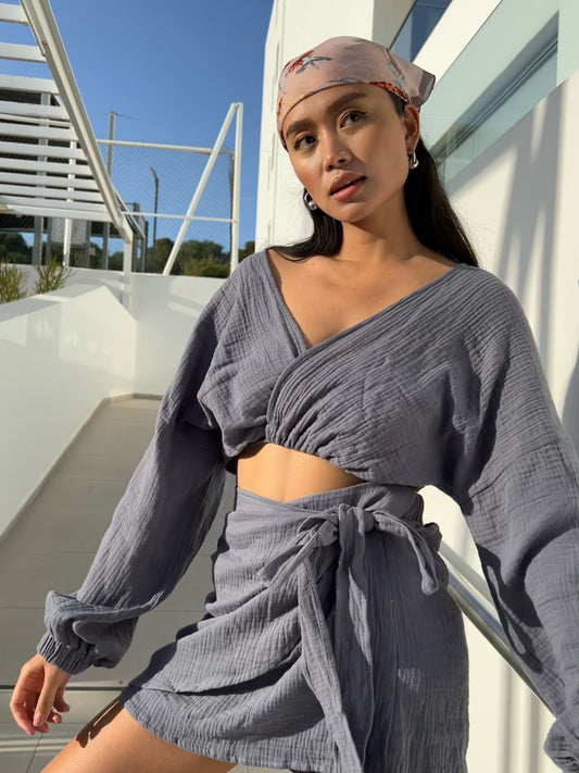 Блузка з мусліну