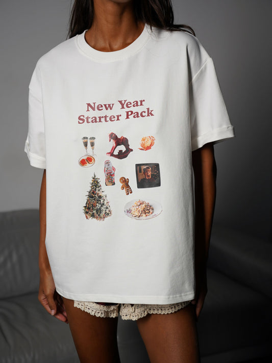 Футболка «New Year starter pack»