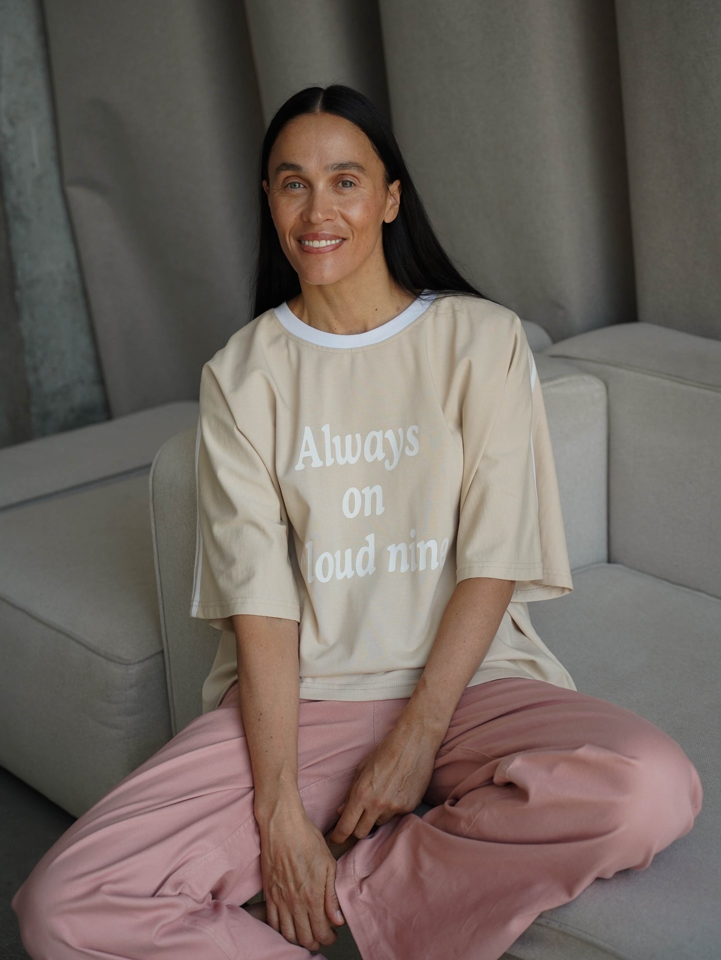 Футболка «Always on cloud nine»