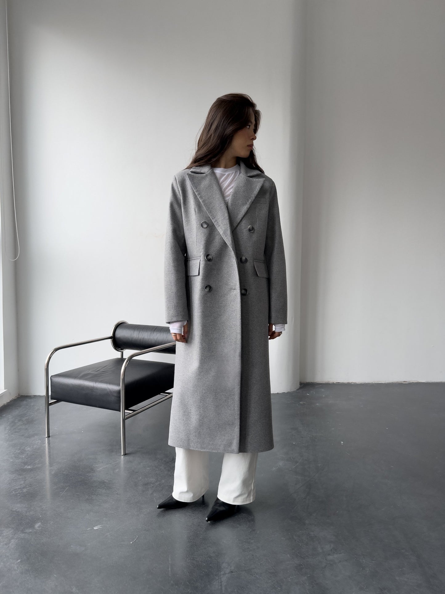 Пальто стандартного крою