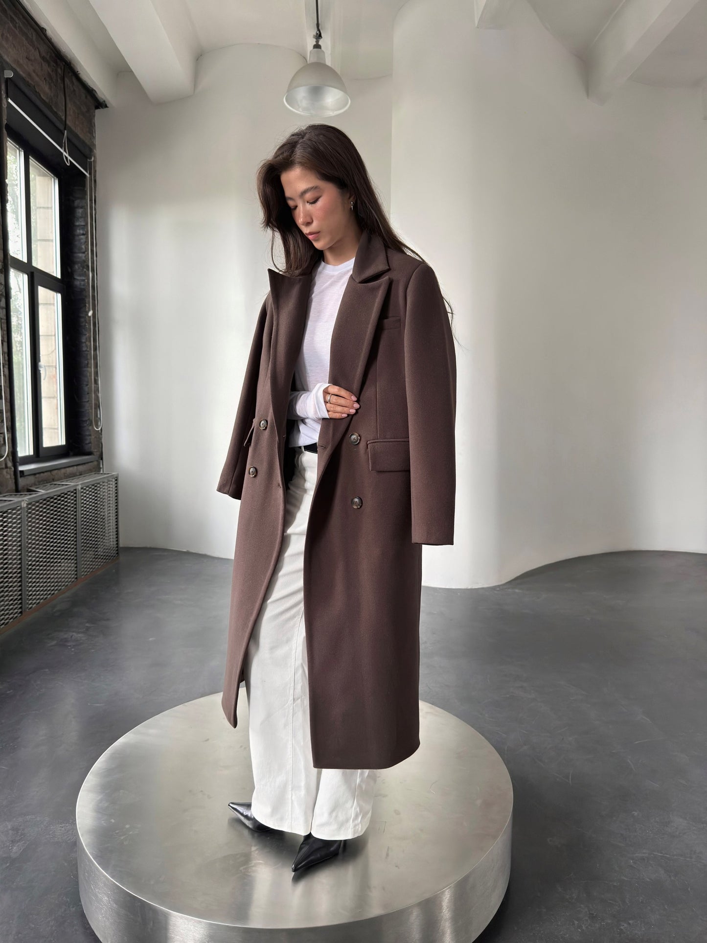 Пальто стандартного крою