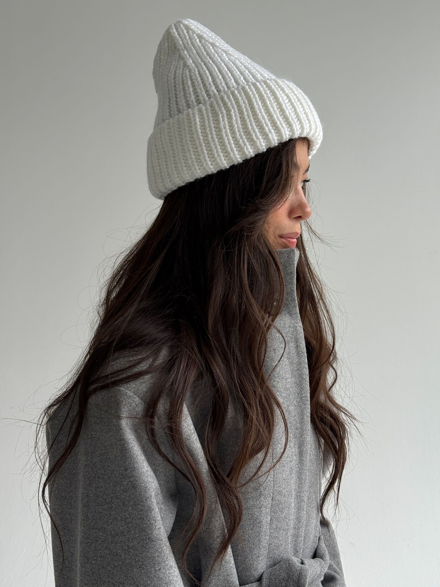 Шапка з крупної в’язки