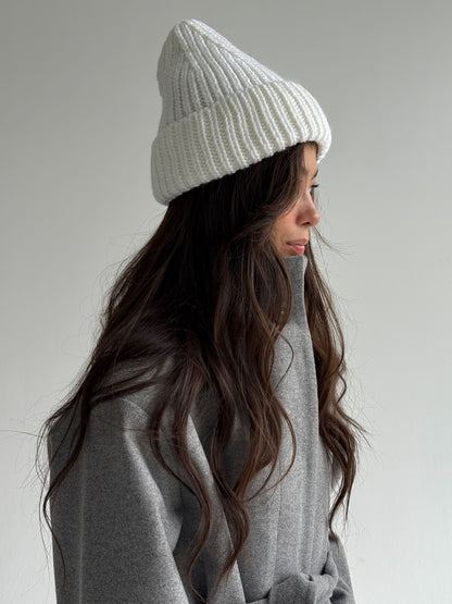 Шапка з крупної в’язки