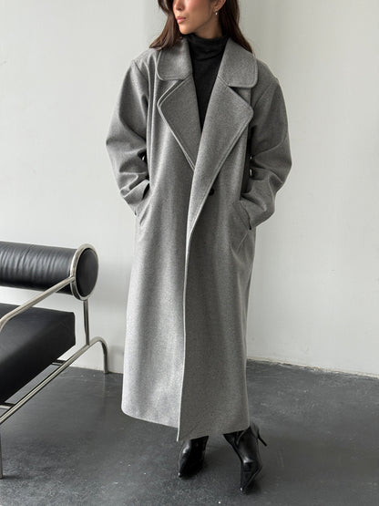 Пальто з подвійним бортом