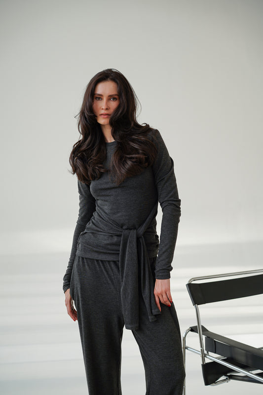 Штани з трикотажу