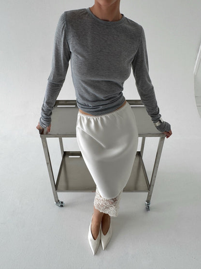 Спідниця з сатину