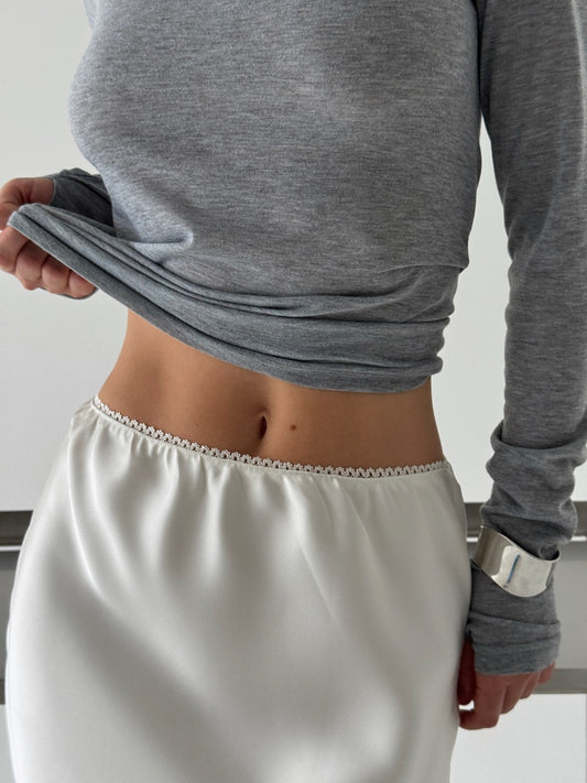 Спідниця з сатину