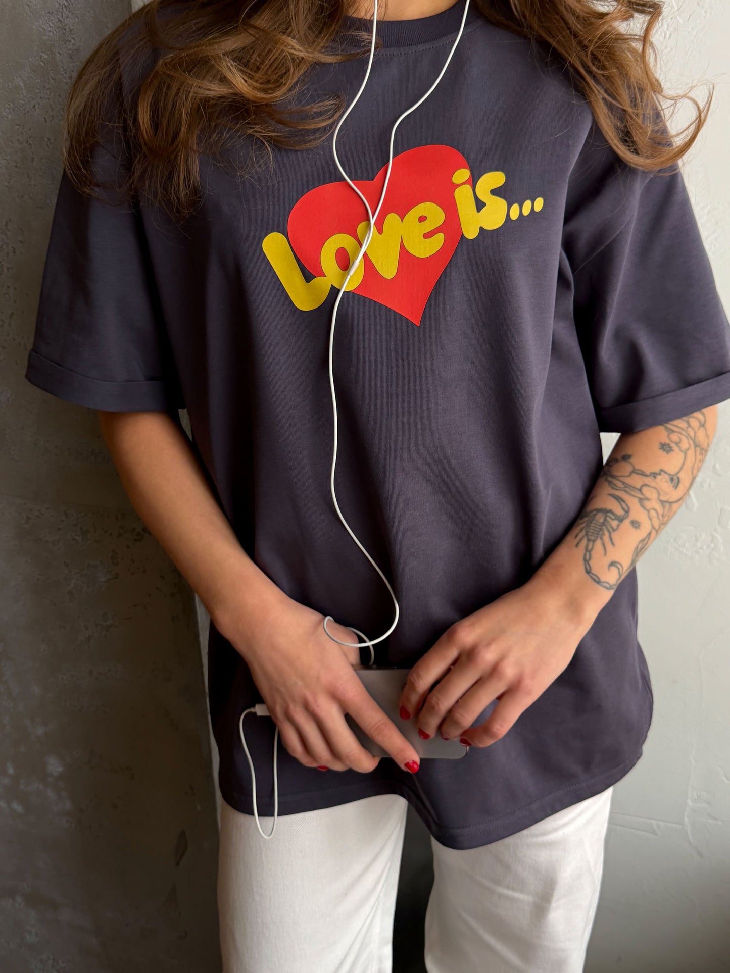 Футболка  «Love is…»