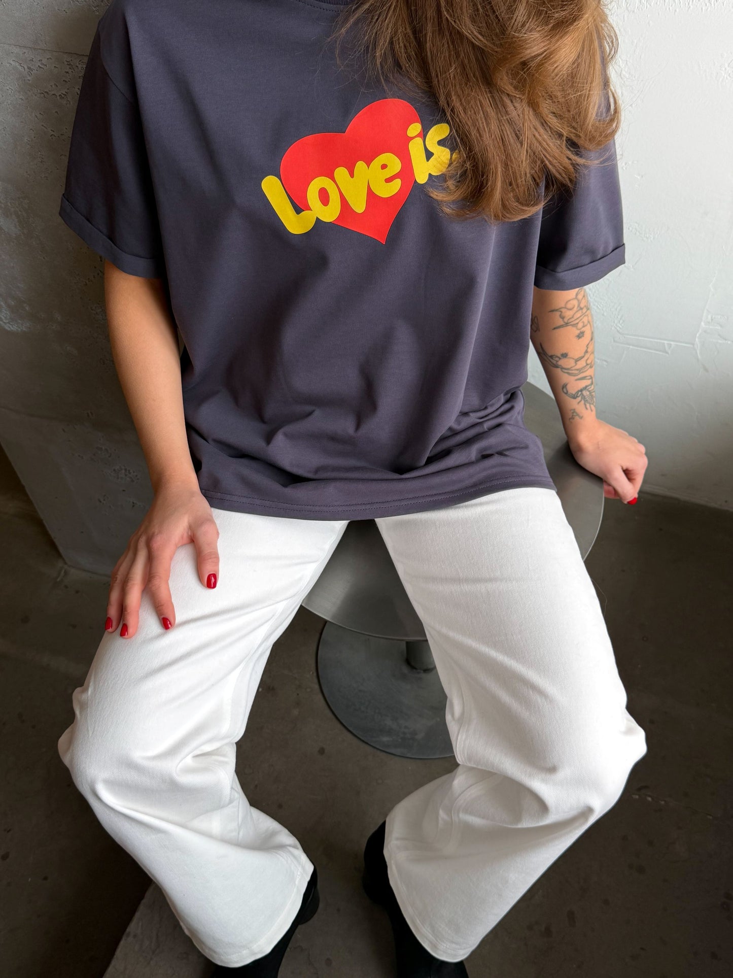 Футболка  «Love is…»