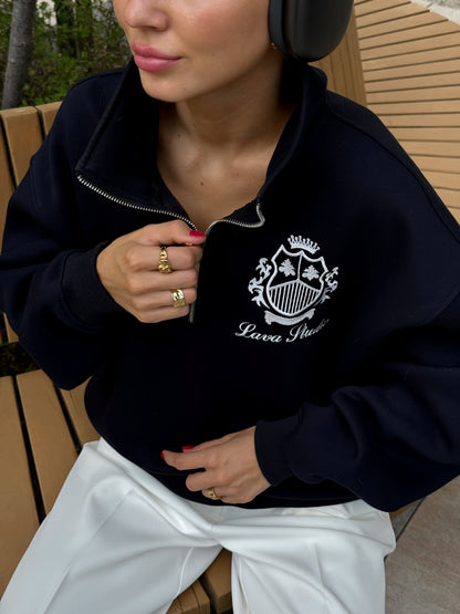 Кофта з блискавкою