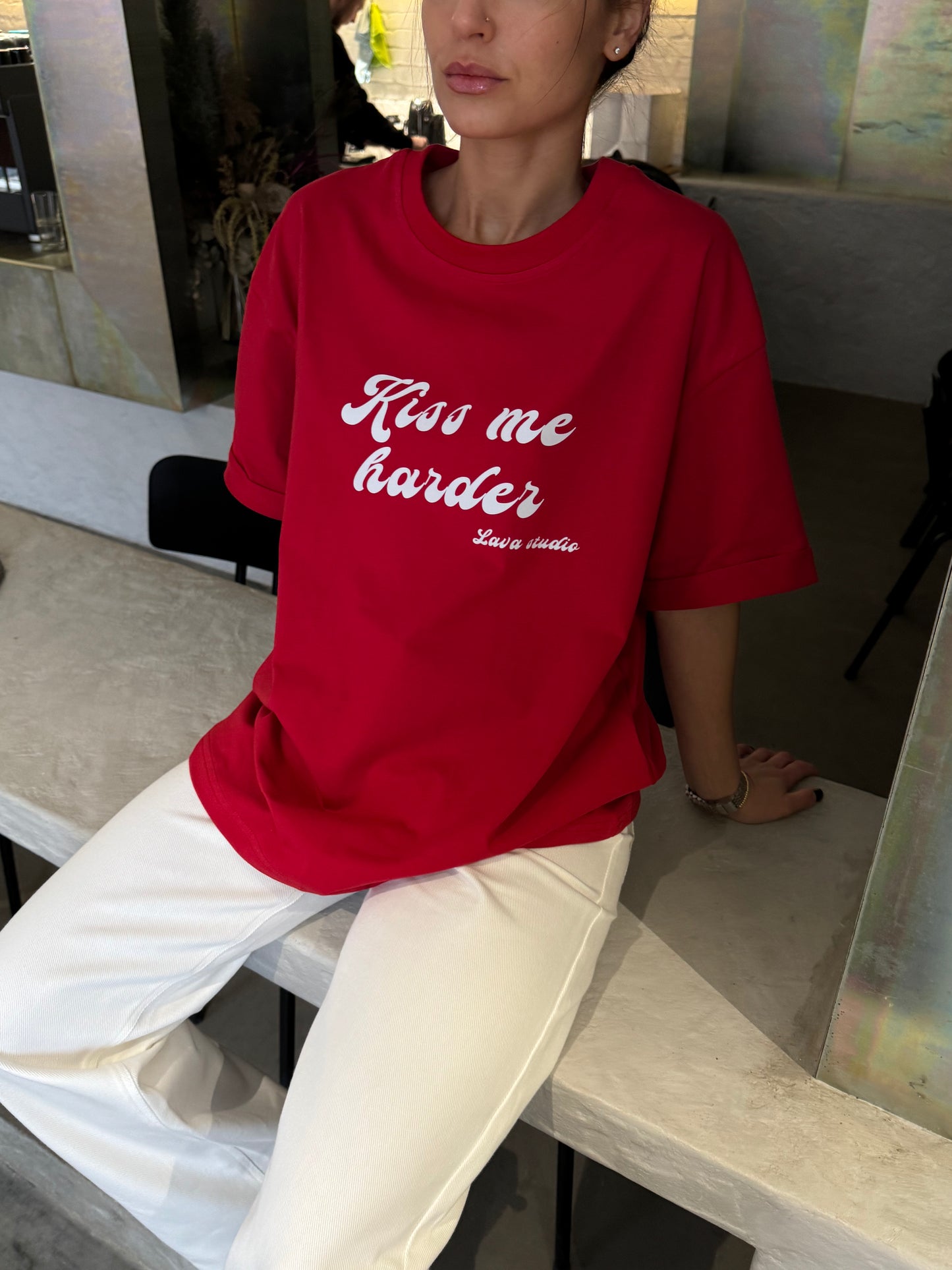 Футболка Kiss me