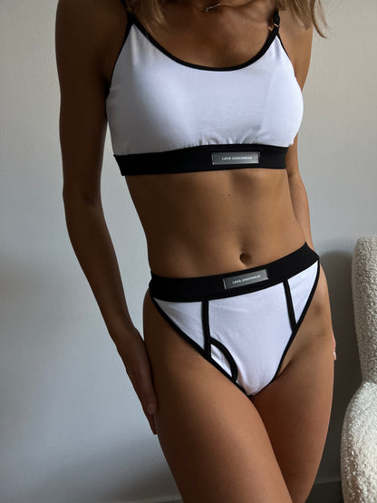 Комплект білизни кант з чашечками