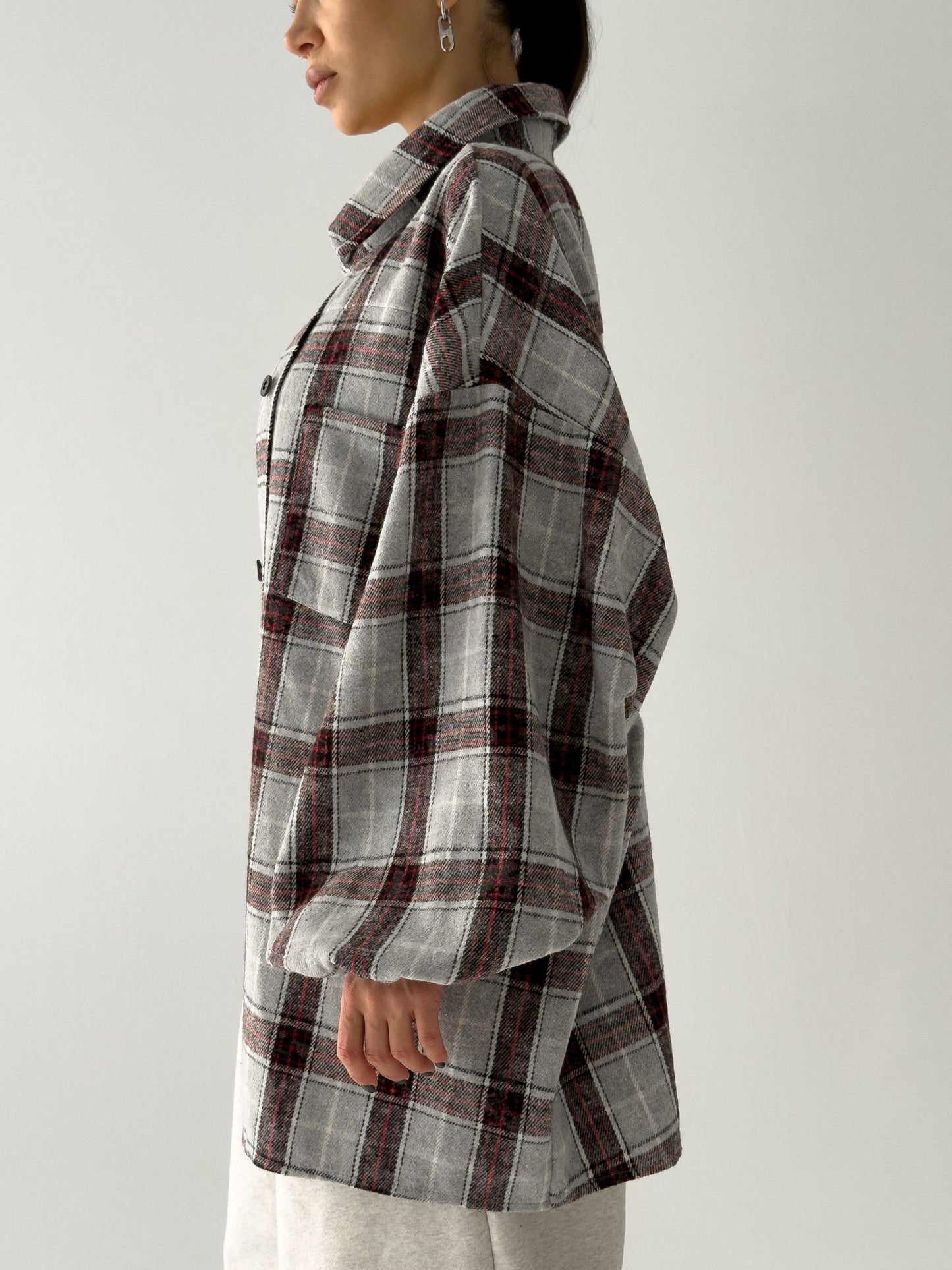 Сорочка тепла картата