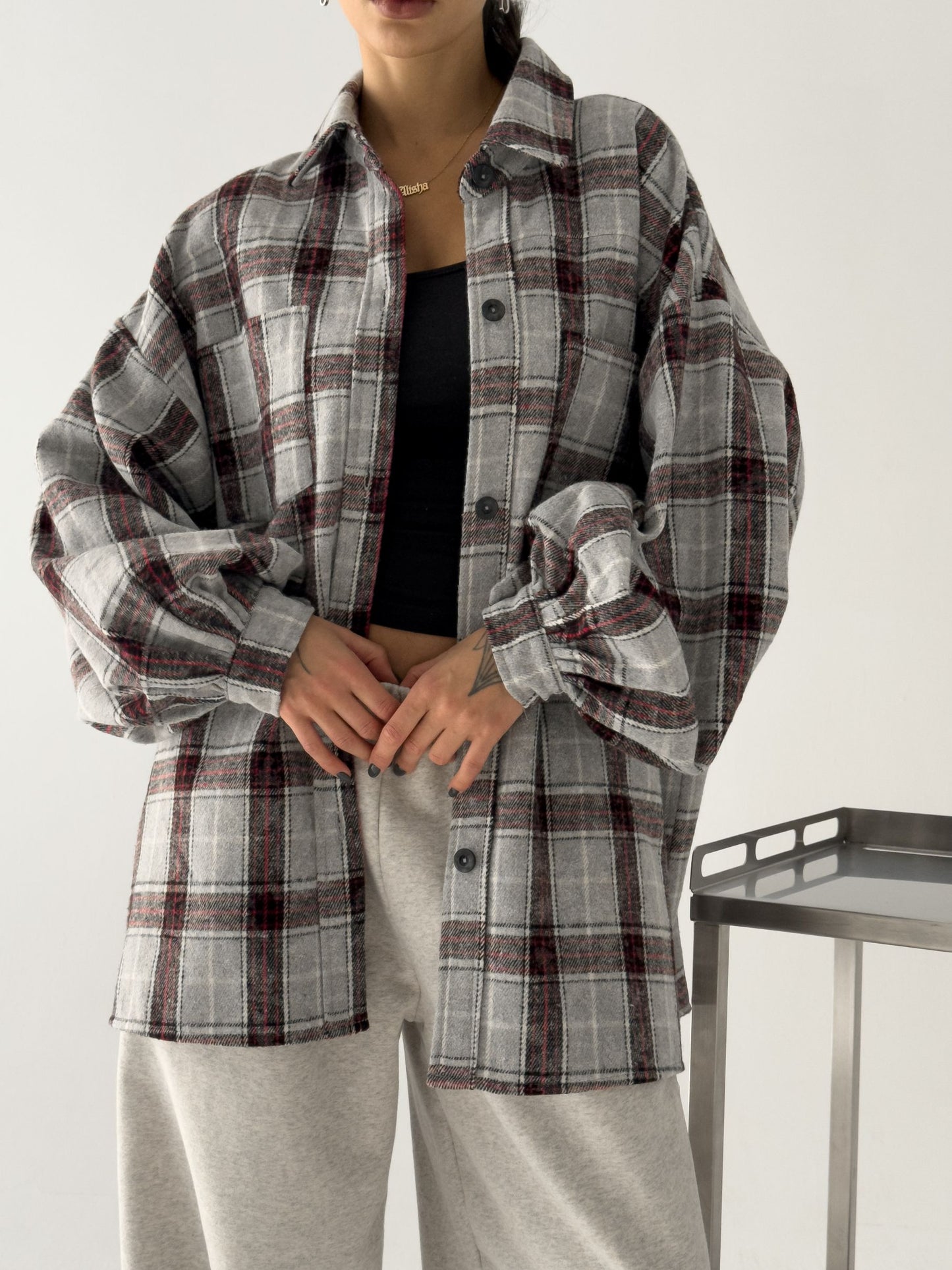 Сорочка тепла картата