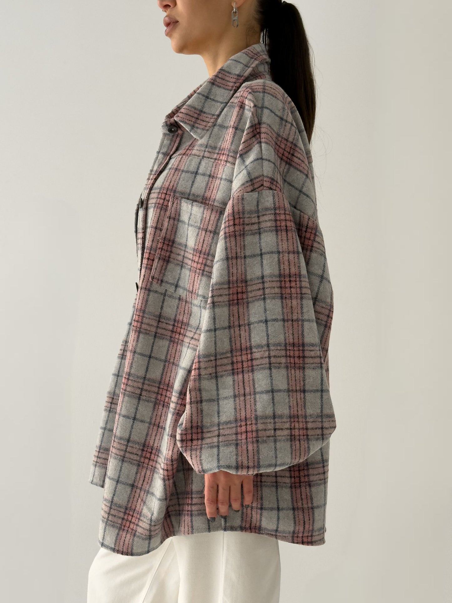 Сорочка тепла картата