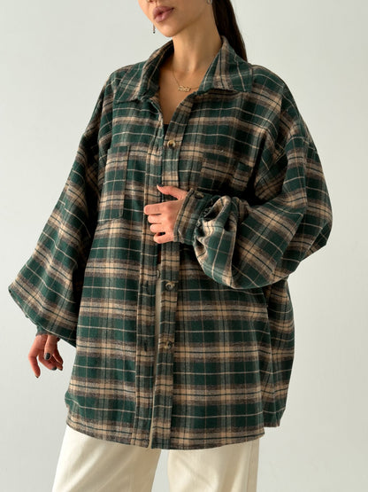 Сорочка тепла картата