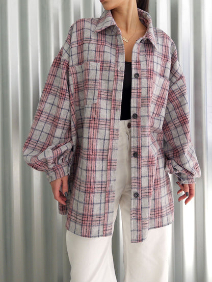 Сорочка тепла картата