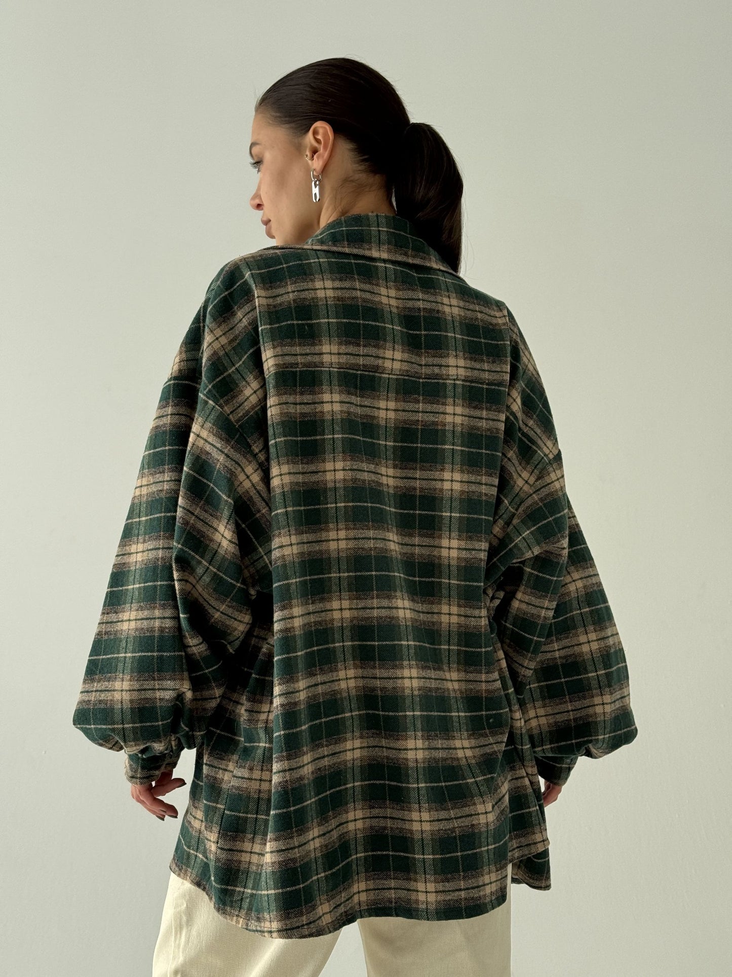 Сорочка тепла картата