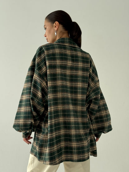 Сорочка тепла картата