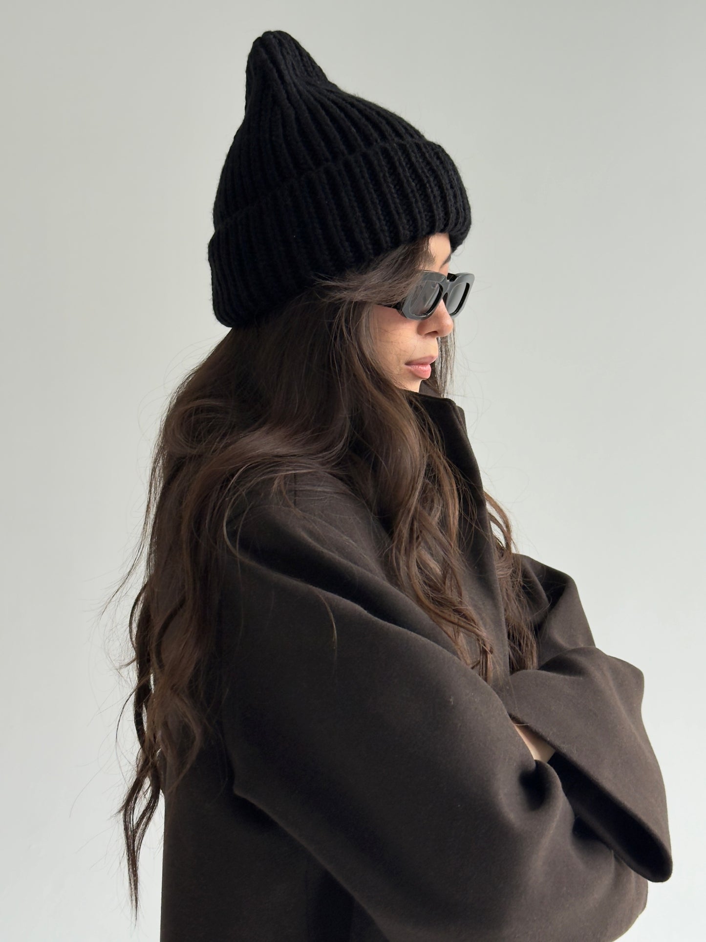 Шапка з крупної в’язки