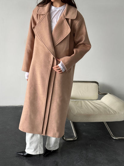 Пальто з подвійним бортом