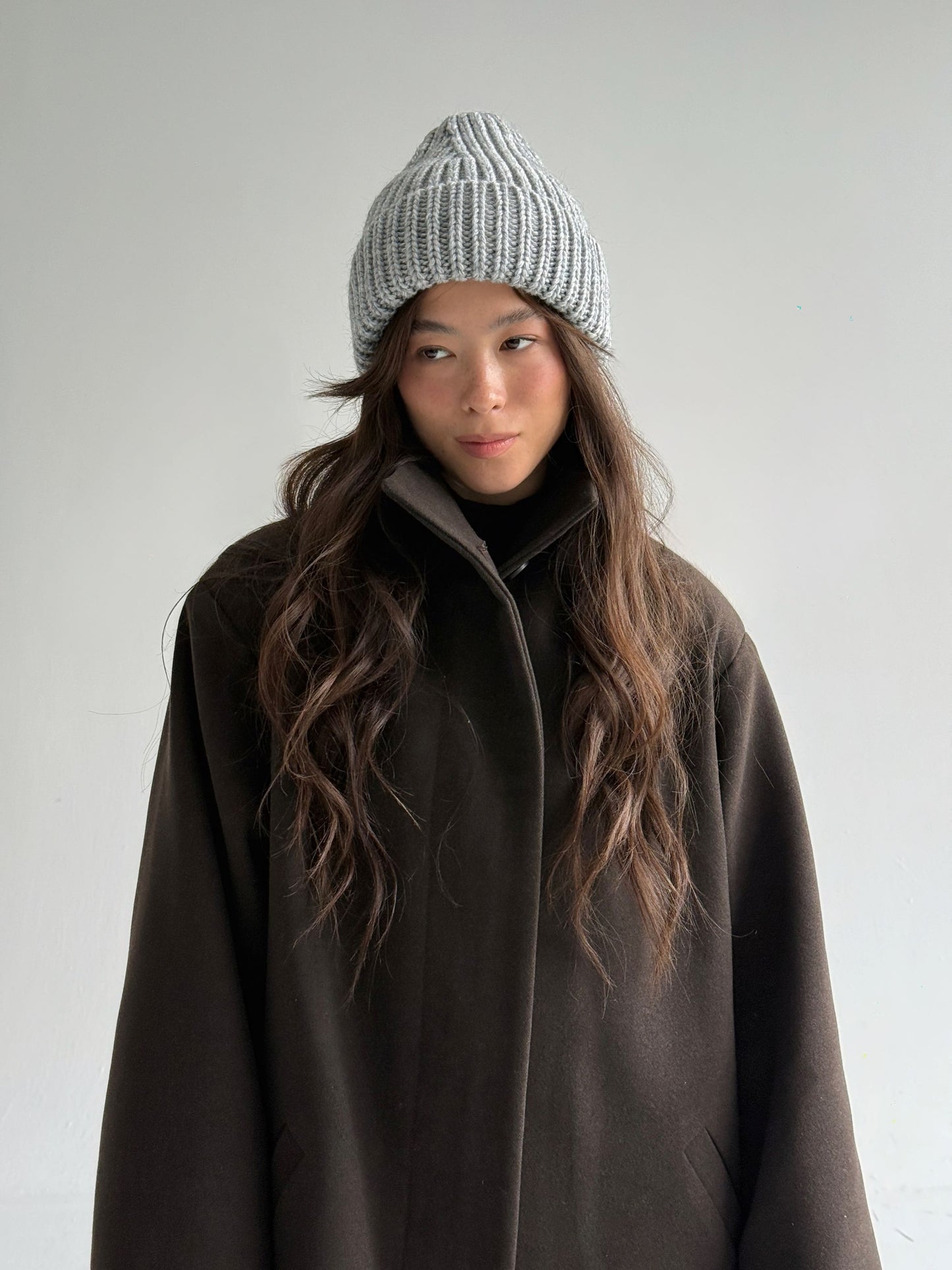 Шапка з крупної в’язки