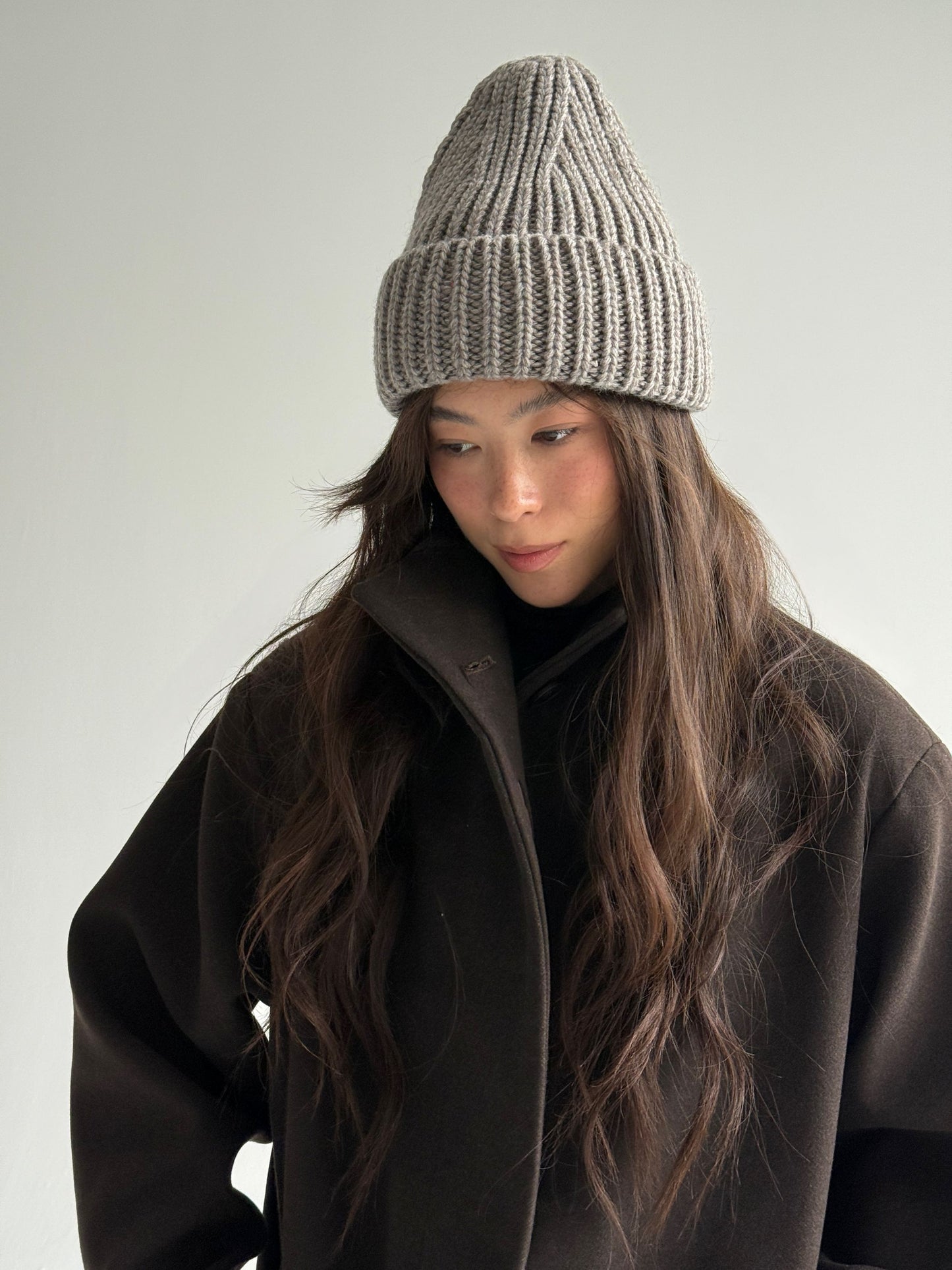 Шапка з крупної в’язки