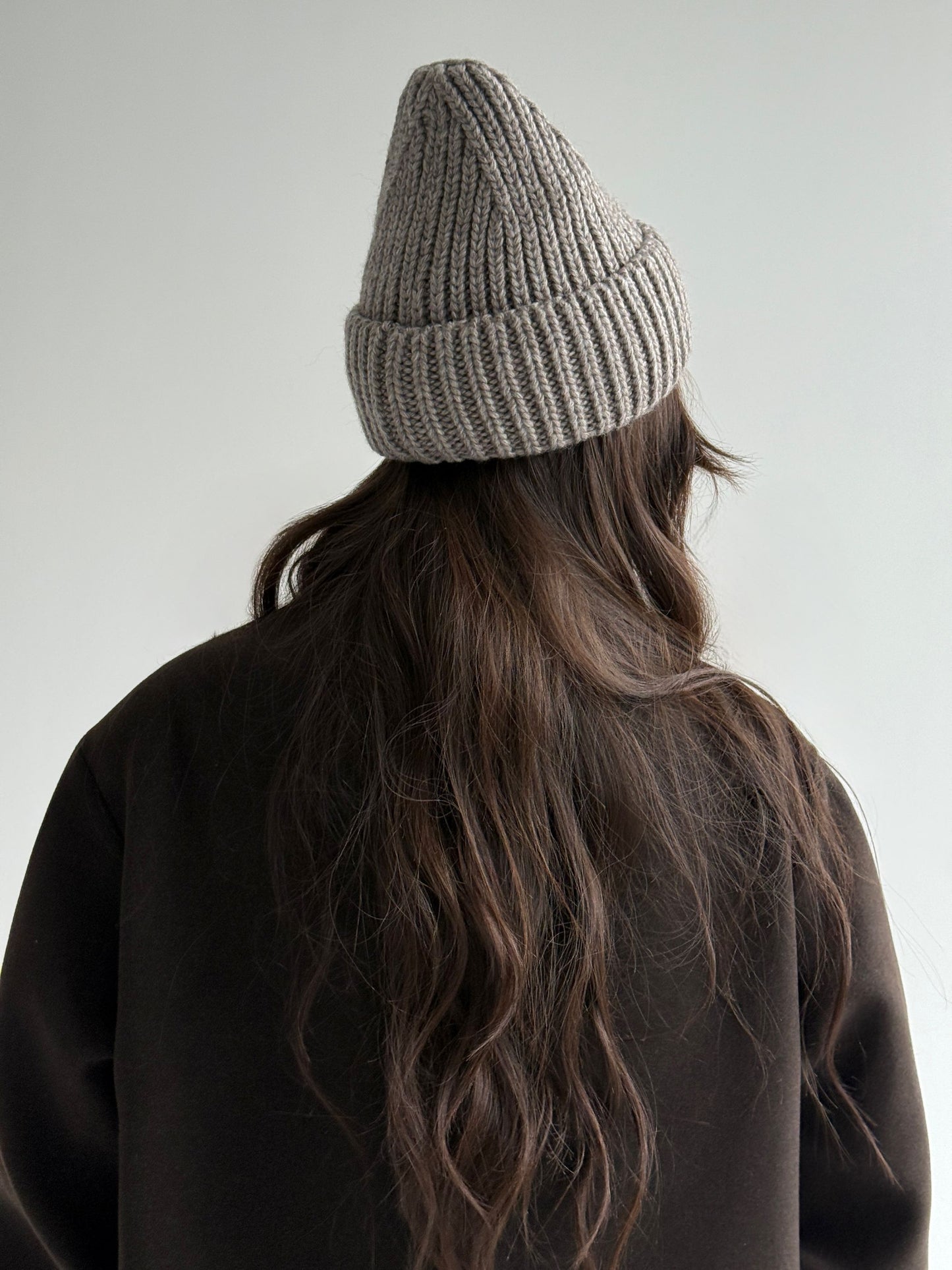 Шапка з крупної в’язки