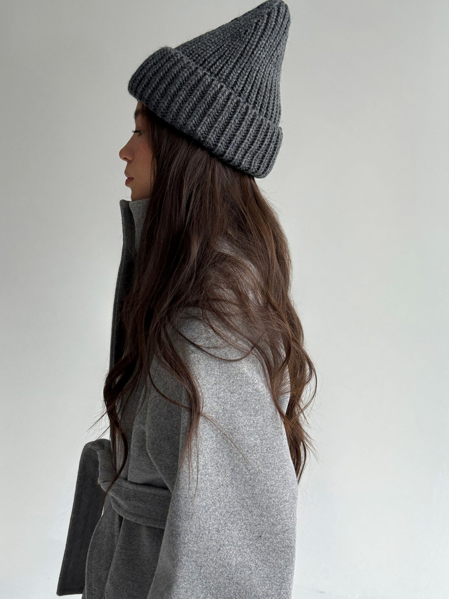 Шапка з крупної в’язки