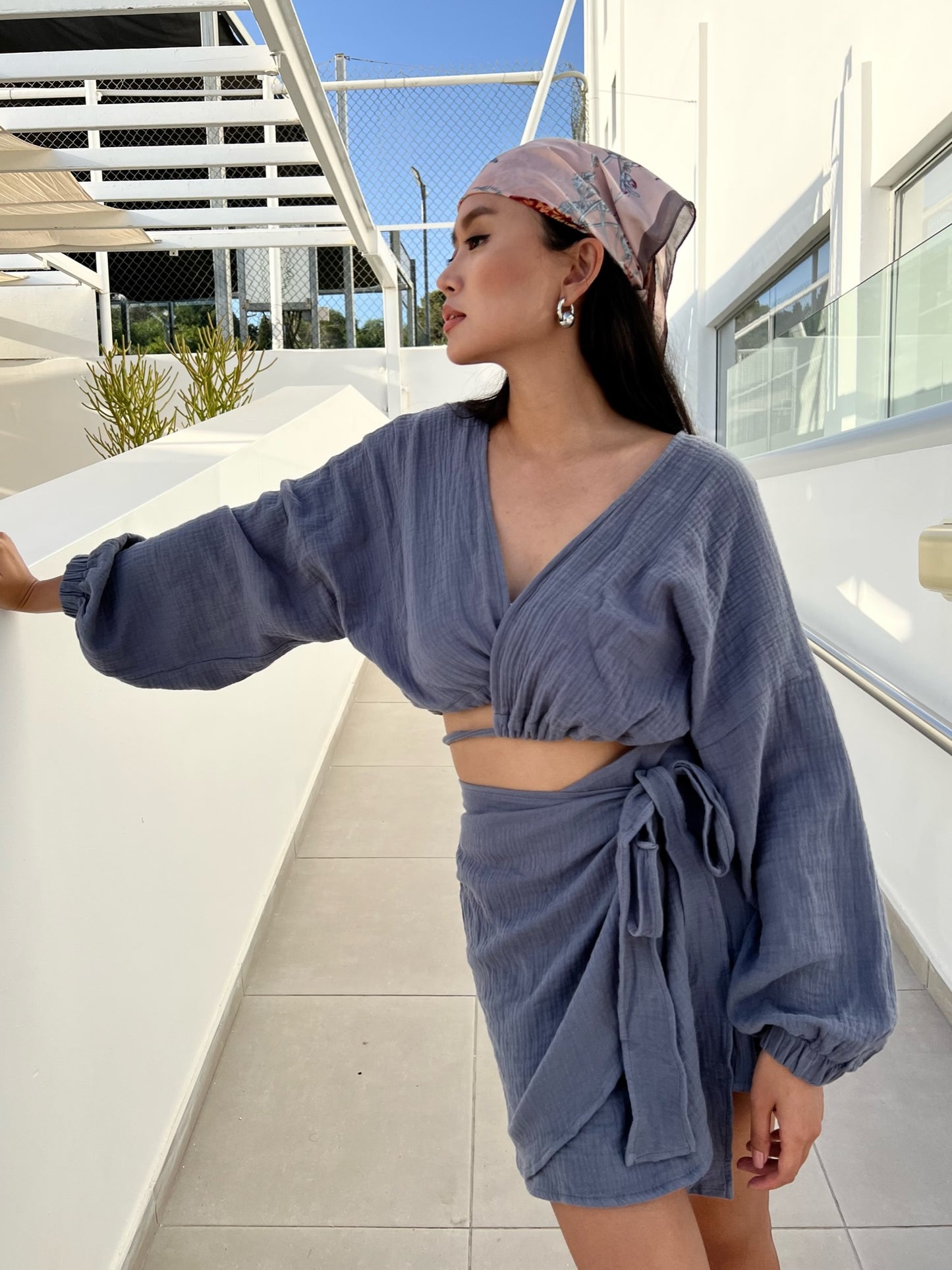 Блузка з мусліну