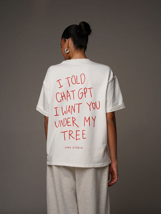 Футболка «I told chat gpt»