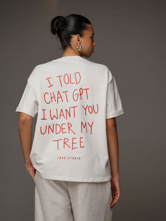Футболка «I told chat gpt»