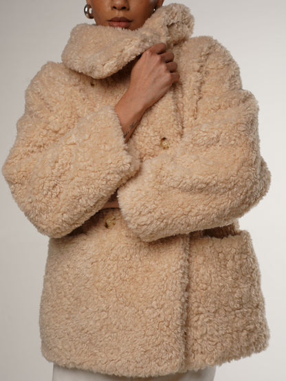 Шуба з екохутра