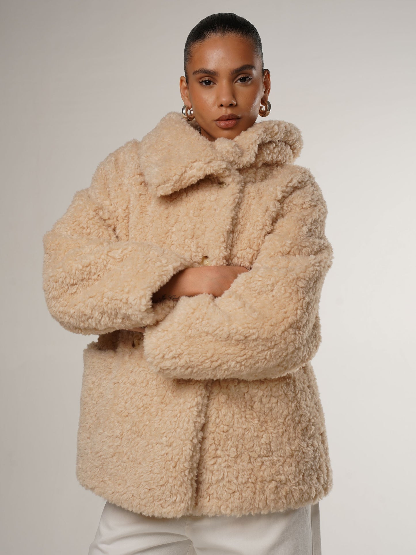 Шуба з екохутра