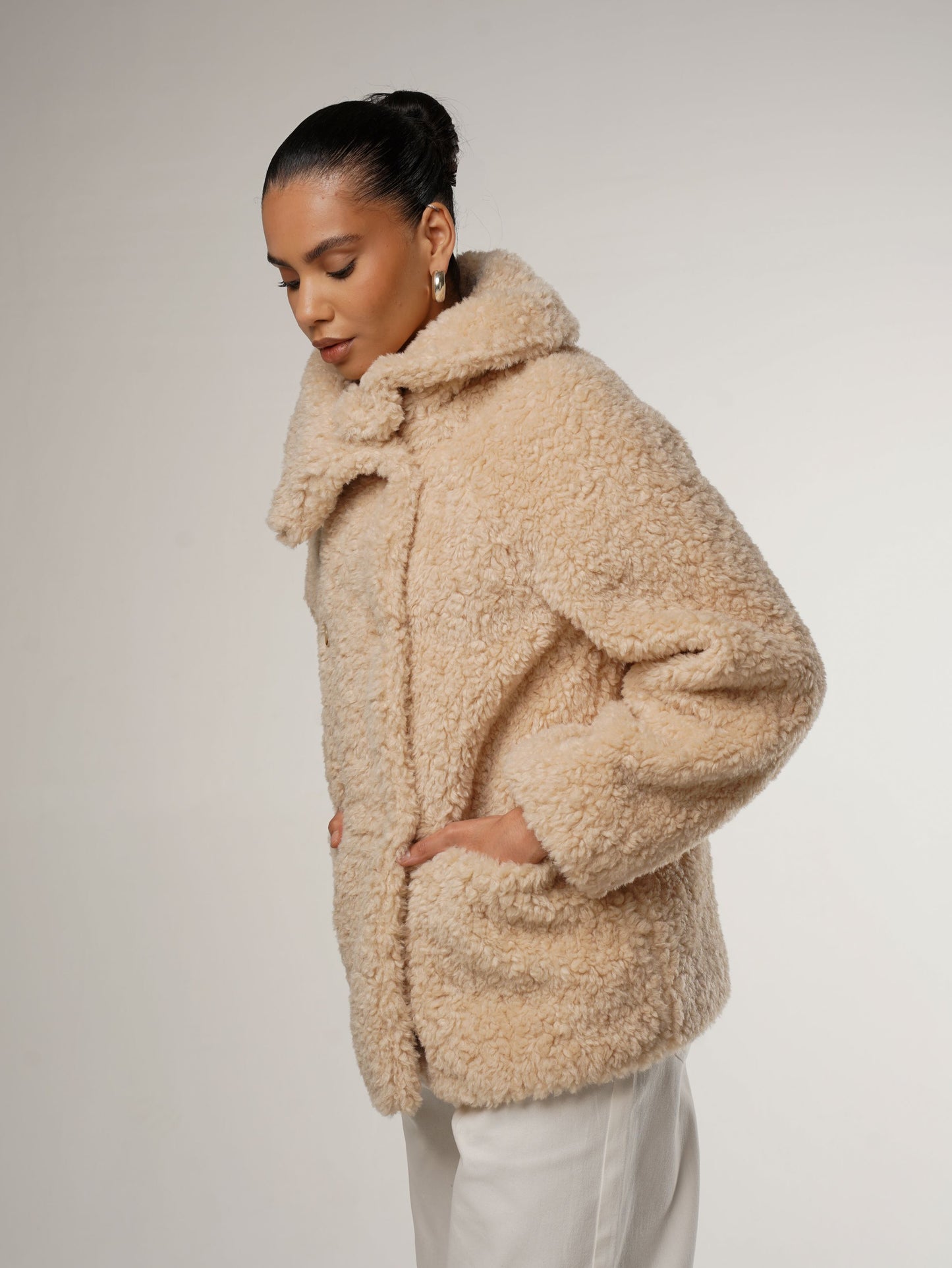 Шуба з екохутра