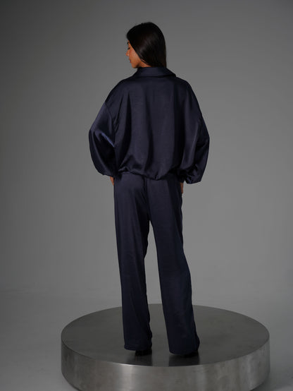 Сатиновий костюм з сорочкою