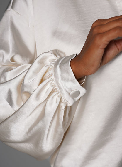 Сатиновий костюм з сорочкою