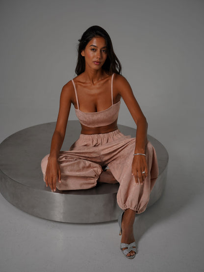 Штани Аладін з жакарду