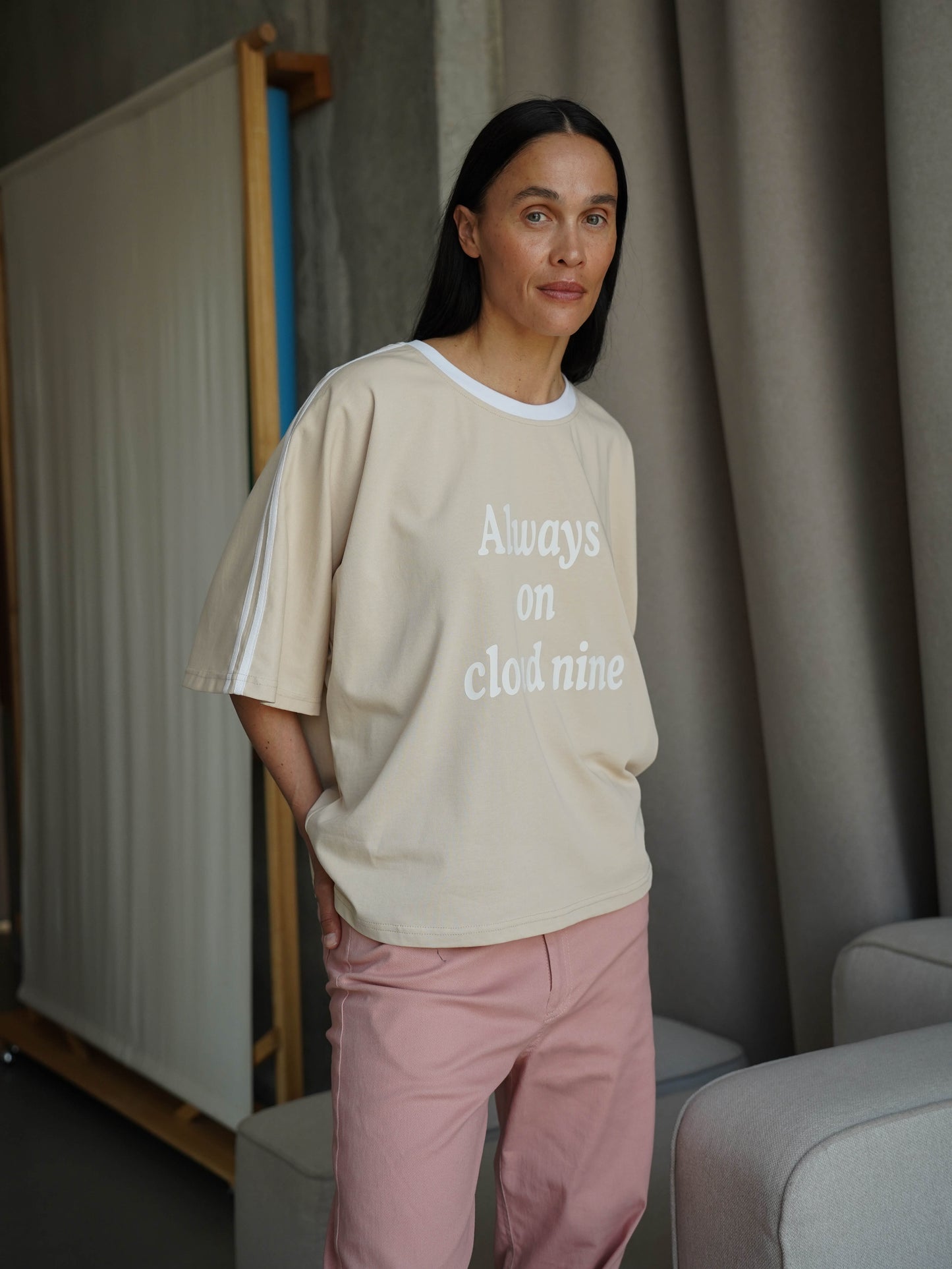 Футболка «Always on cloud nine»