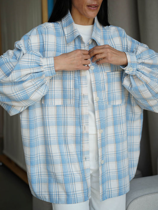 Сорочка з фланелі