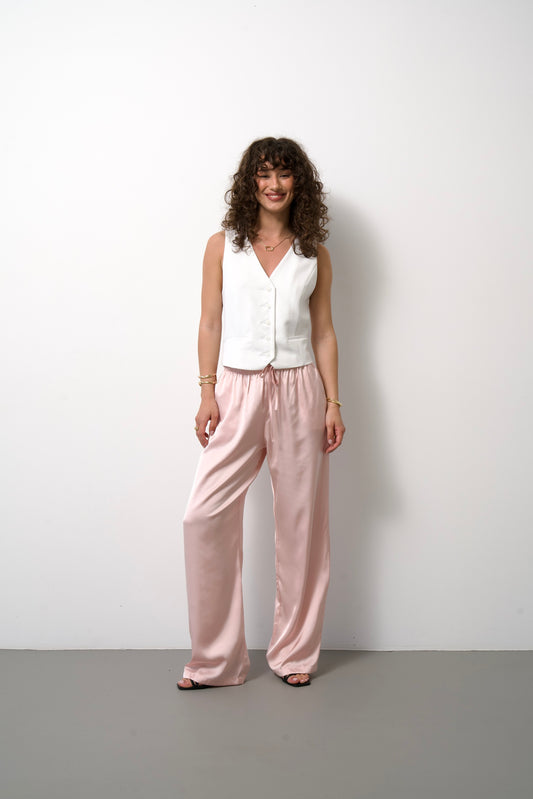 Штани з сатину