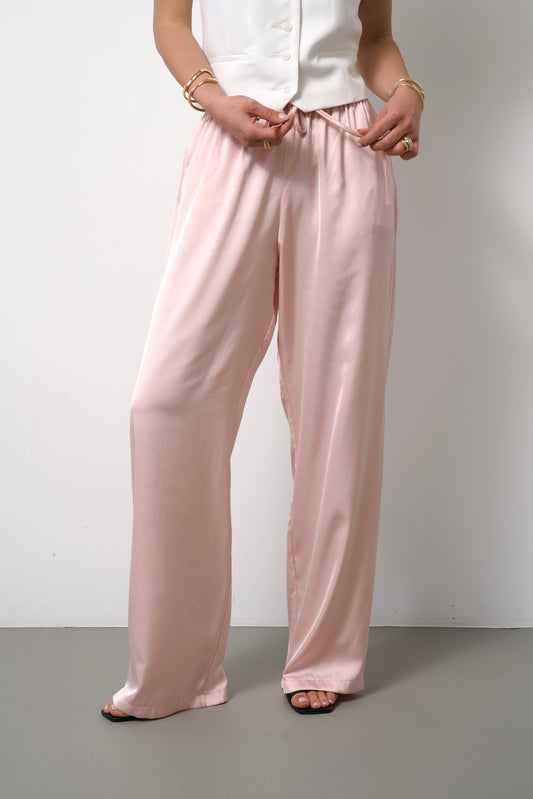 Штани з сатину