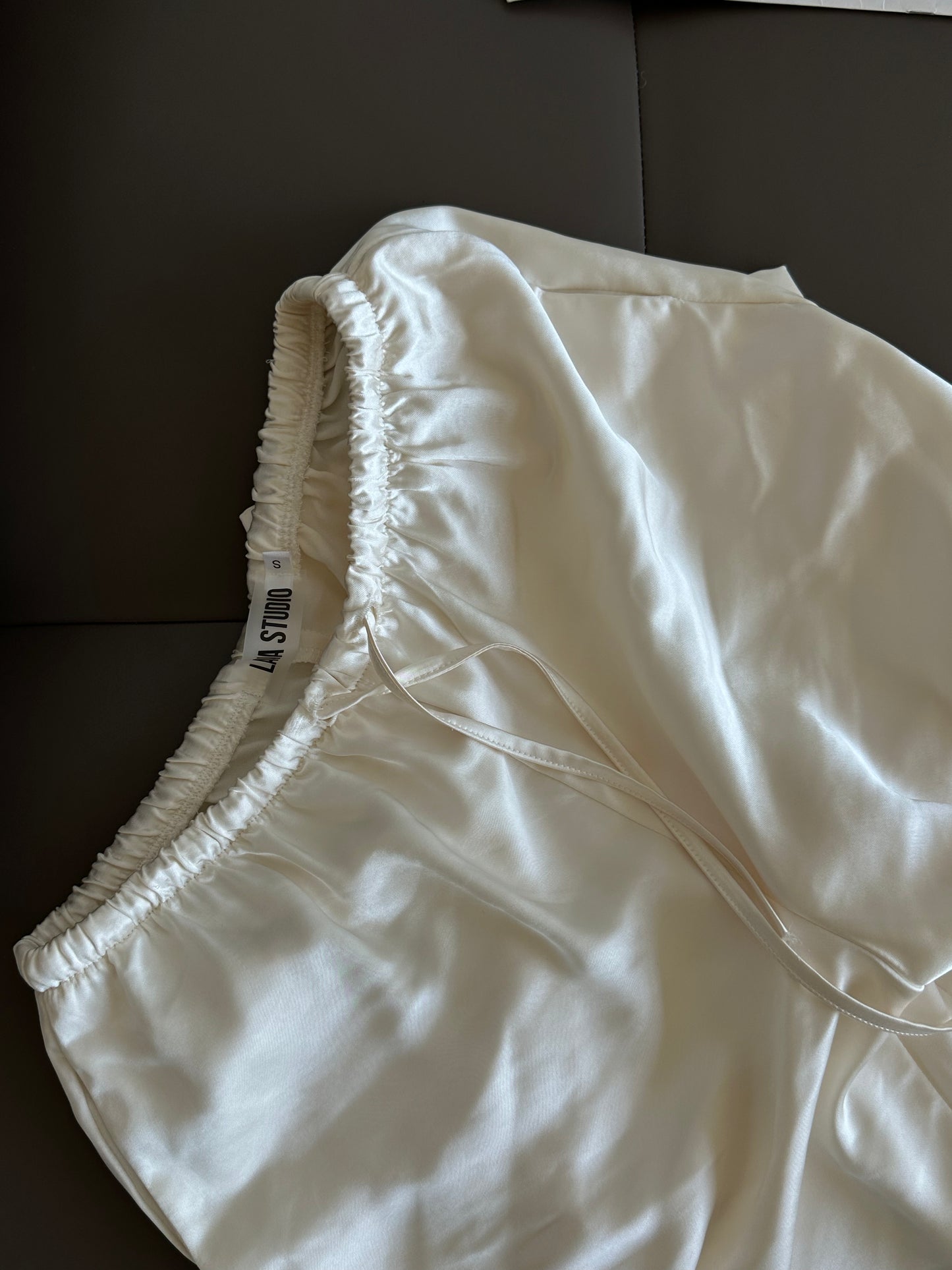 Штани з сатину