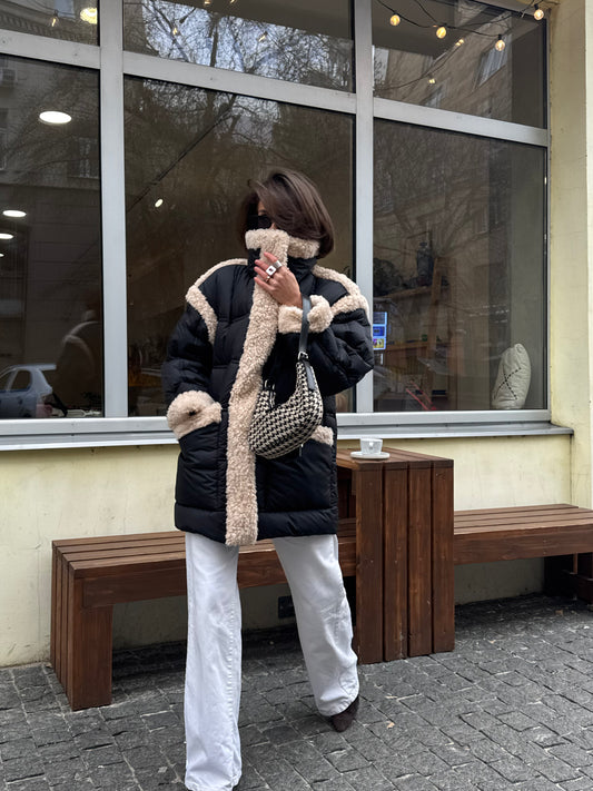 Куртка зимова з хутром