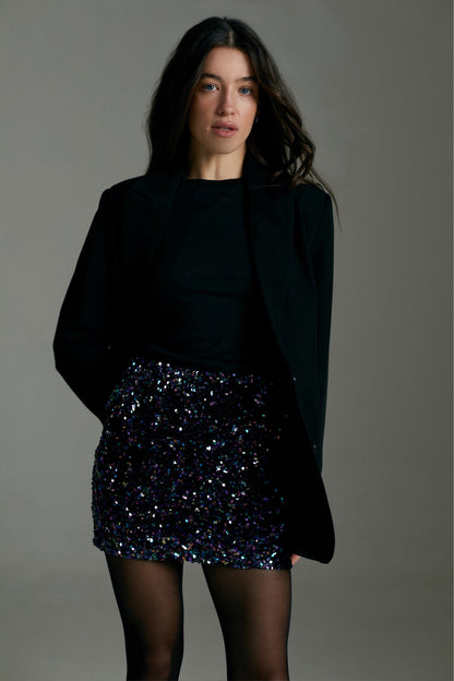 Спідниця-шорти в паєтку