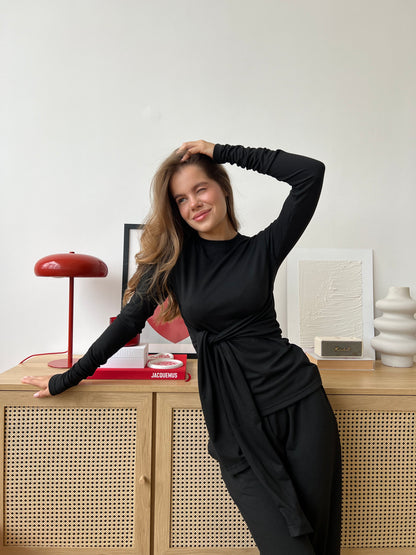 Штани з трикотажу